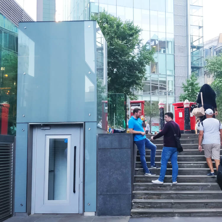 Wessex Liberty 3 Enclosed Platform Lift Wessex Liberty 3 Enclosed Platform Lift