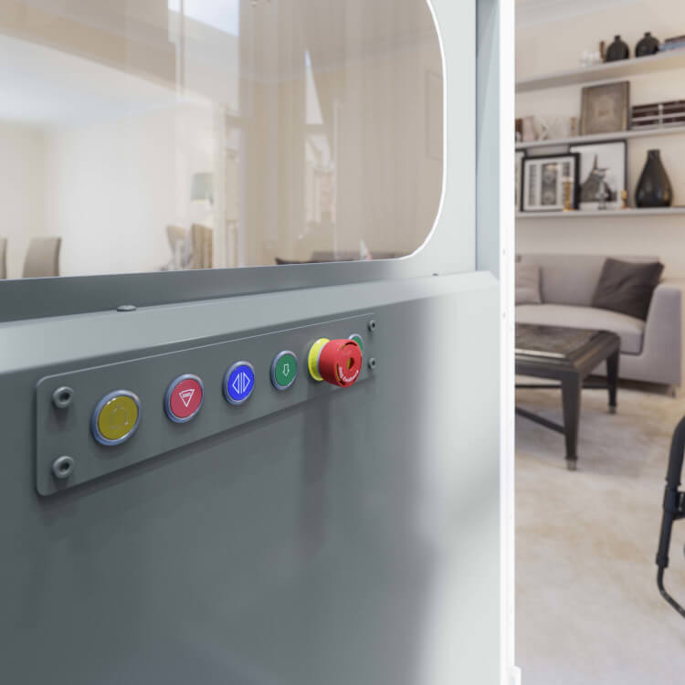 Wessex VE Through Floor Enclosed Home Lift Wessex VE Through Floor Enclosed Home Lift